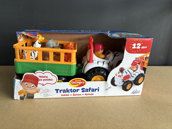 Traktor Safari ze zwierzątkami, Dumel Discovery