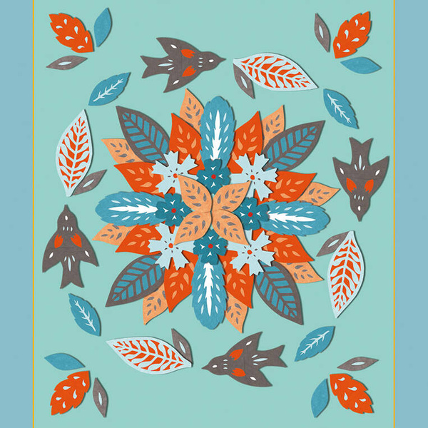 Zestaw kreatywny Mandale Natura - zabawka artystyczna dla dzieci 7+, Janod