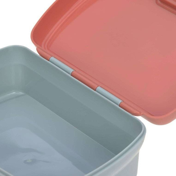 Zestaw na lunch Lunchbox + Tritanowa butelka - bidon 460 ml About Friends Lis, Lassig