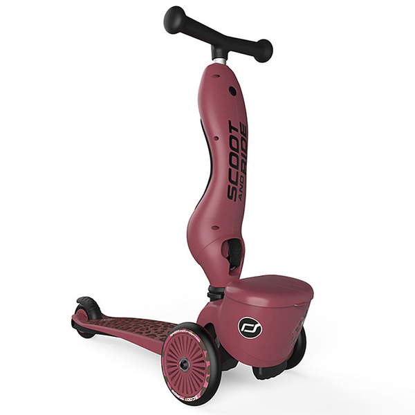 Scoot and Ride HK1 Lifestyle 2w1 jeździk i hulajnoga dla dzieci 1-5 lat, kolor: Wildcat