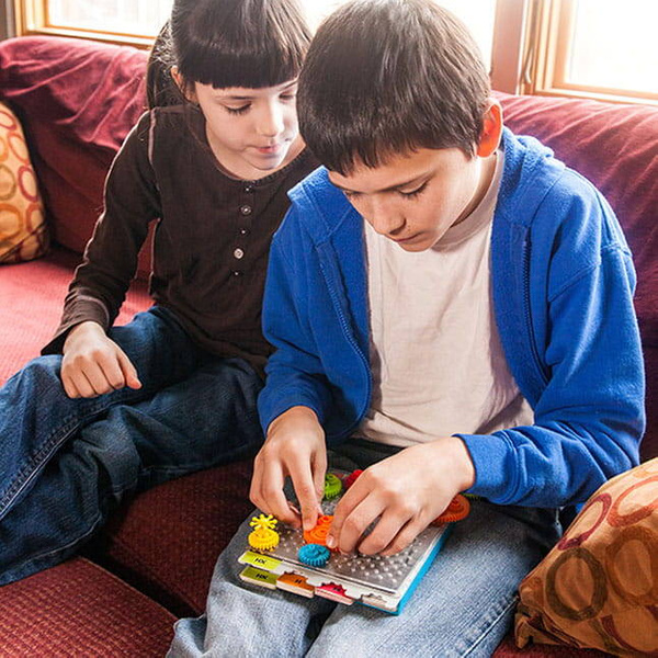 Łamigłówka Kółka Zębate Crankity, Fat Brain Toys