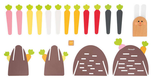 Gra strategiczna Magiczna marchewka 2+, Janod