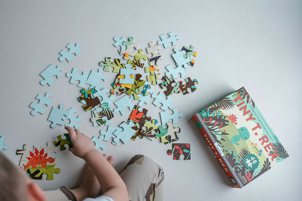 Puzzle - układanka Tiny T.rex 48 elementów, dla dzieci, 3 lata+, Mudpuppy