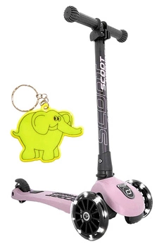 Scoot and Ride HK3 Hulajnoga dla dzieci 3+ z kółkami LED, kolor: Rose