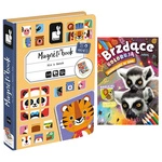 Magnetibook Magnetyczna układanka Puzzle zwierzątka, Janod
