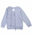 Sinsay Szara zapinana bluza z kapturem