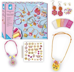 Zestaw kreatywny do tworzenia biżuterii dla przyjaciółek Klejnoty przyjaźni, dla dzieci, 8+, Janod