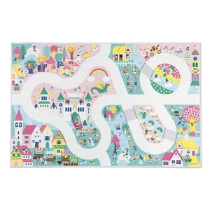 Mata edukacyjna / dywan z drogą Zaczarowane królestwo, 2 lata+, Janod