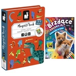 Magnetibook Magnetyczna układanka Dinozaury, Janod