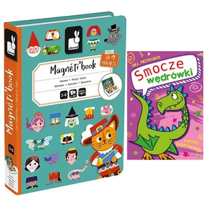 Magnetibook Magnetyczna układanka Świat baśni 3-8 lat, Janod