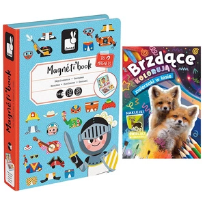 Magnetibook Magnetyczna układanka Kostiumy Chłopiec, Janod