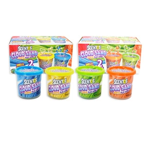 Pachnący Piasek Kinetyczny - Zestaw 2 szt., mix kolorów, 3 lata +, Scentos