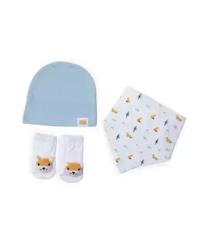 Sinsay Komplet niemowlęcy chłopięcy 3-elementowy, z motywem zwierzęcym