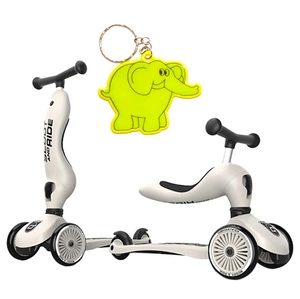 Scoot and Ride HK1 2w1 jeździk i hulajnoga dla dzieci 1-5 lat, kolor: Ash***OUTLET***