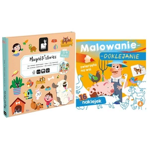 Magnetyczna układanka Zwierzęta domowe Magneti'stories 3+, Janod