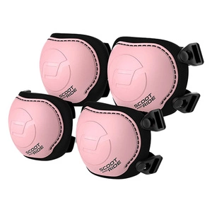 Scoot and Ride Ochraniacze dla dzieci, na rolki, wrotki, hulajnogę, rozm. S, kolor: Rose