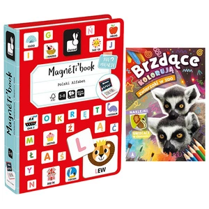 Magnetibook Magnetyczna układanka Polski Alfabet, Janod