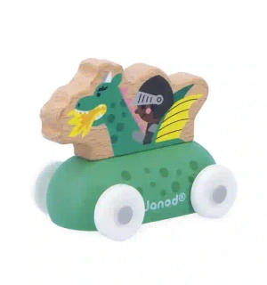 Pojazd Smok Zaczarowane królestwo Cross Roads, dla dzieci, 12 m+, Janod