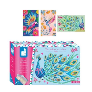 Zestaw artystyczny Czarodziejskie cyrkonie Piękne ptaki 7+, Janod