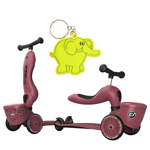 Scoot and Ride HK1 Lifestyle 2w1 jeździk i hulajnoga dla dzieci 1-5 lat, kolor: Wildcat