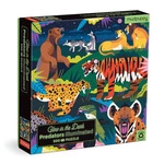 Puzzle rodzinne świecące w ciemności Drapieżniki 500 elementów 8+, Mudpuppy