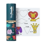 Mata Silikonowa do Wielokrotnego Kolorowania A4 - Kształty, 3+, HeyDoodle