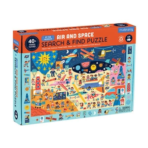 Puzzle obserwacyjne Muzeum Lotnictwa i Kosmosu 64 elementy 4+, Mudpuppy