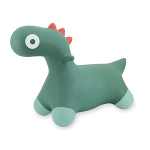 Dmuchany skoczek Hoppi Dino Garden green dla dzieci 2 lata+, QUUT