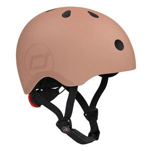 Scoot and Ride Kask dla dzieci 3+ rozm. S-M, kolor: Mocha