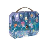 Puzzle w walizce Wróżki i lilie wodne 36 elementów 4+ Made in France, Janod