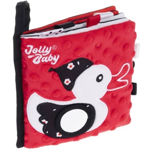 Książeczka sensoryczne Farma Sensory, 10 stron, dla dzieci 0 m+, Jolly Baby