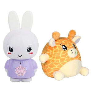 Zabawki interaktywne /edukacyjne - Króliczek Honey Bunny - fioletowy, 0 m+, Alilo
