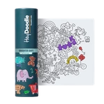 Mata Silikonowa do Kolorowania Słoneczne Bazgrołki, A4, 3+,  HeyDoodle