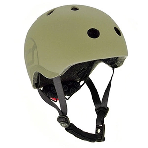 Scoot and Ride Kask dla dzieci 3+ rozm. S-M, kolor: Olive