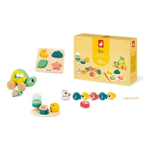 Zestaw zabawek edukacyjnych Box 18 m-cy, Janod