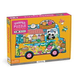 Mudpuppy Puzzle konturowe Food Truck 75 elementów 5+