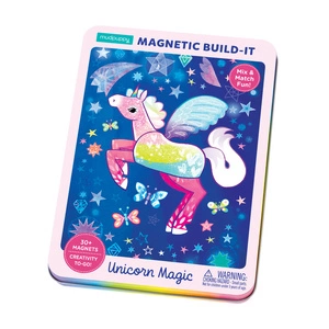 Magnetyczne konstrukcje Magiczne Jednorożce 4+, Mudpuppy