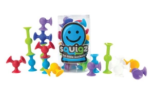 Klocki Przyssawki Squigz - Zestaw Startowy, Fat Brain Toys