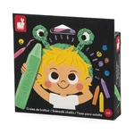 Zestaw kreatywny - Kreda chodnikowa 6 kolorów, dla dzieci, 3 lata+, Janod