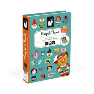 Magnetibook Magnetyczna układanka Świat baśni 3-8 lat, Janod