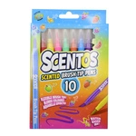 Pachnące Flamastry - Pędzel, zestaw 10 szt., dla dzieci, 3 lata+, Scentos