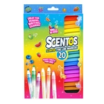Pachnące Flamastry - kolorowe, zestaw 20 szt., dla dzieci, 3 lata+, Scentos